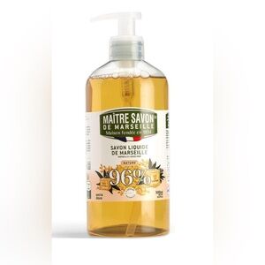 SAVON DE MARSEILLE Maitre Extra Soft Natural France Shower Gel Soap 500 mL NEW